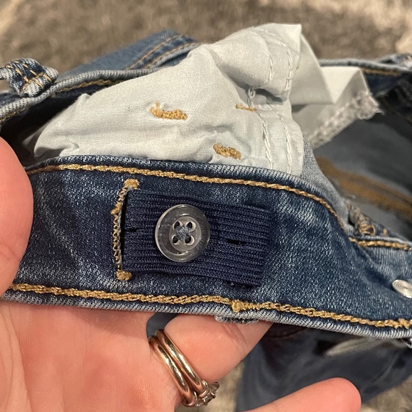 Girls Pants Bundle Size 14-16 Leggings Jeans Stretch Adjustable Waist Tie-Dyed - Picture 9 of 10